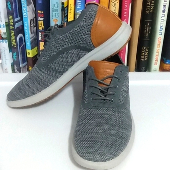 G.H. BASS CONNER KT GRAY COMFORT STRETCH OXFORD SHOES SIZE 10 NWT - Picture 10 of 10